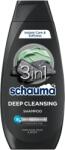 Schauma Deep Cleansing 3 az 1-ben mélytisztító sampon szénnel & agyagg