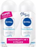 Nivea Fresh Natural izzadásgátló szett, 2 x 50 ml, hosszan tartó védelem, alkoholmentes (169515)