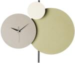 Wallity Dekoratív fém falióra Green Grey Cream Pavimento - Zöld