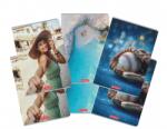 Herlitz Caiet A4 60 file, hartie 70g/mp FSC mix, patratele, Megamix 2, diverse modele, 5 buc/set, Herlitz PCKHZ400211744
