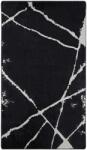 Conceptum Hypnose Hall Carpet (100 x 200) Black White Broken Black
