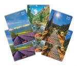 Herlitz Caiet A4 100 file, hartie 70g/mp FSC mix, patratele, Romania, diverse modele, 5 buc/set, Herlitz PCKHZ400211753