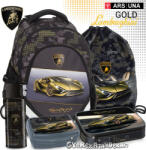 Ars Una anatómiai iskolatáska 5 részes SZETT - Lamborghini Gold (AU-F1) (5993120028977SZ3)
