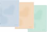 Herlitz Caiet A4 80 file, hartie 70g/mp FSC, coperta PP, dictando, diverse culori, Herlitz HZ400211758