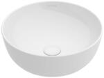 Oltens Svale lavoar 32.5x32.5 cm rotund de blat alb luciu 40833000 (40833000)