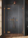 NEW TRENDY Oxia uși de duș 110 cm înclinabilă cupru periat/sticlă transparentă AXJ-0683 (AXJ0683)