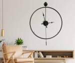 Wallity Dekoratív Fém Falióra Fekete Mclock-00102