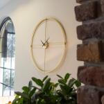 Wallity Dekoratív fém falióra Gold Arcadia fém falióra - APS075
