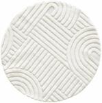 Conceptum Hypnose Carpet (100 cm) krém 691B kerek szőnyeg