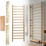  Bordásfal insportline dualmar 220x65 cm, erős és tartós kialakítás, lakkozott felület, tartozékok rögzítésének lehetősége, könnyű karbantartás (ISL-30414/szines)