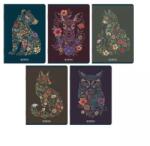 Herlitz Тетрадка Florimals с квадратчета, A5, soft touch, различни видове (400206285)