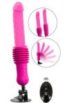 You2Toys Vibrator RC Warming Fucking Machine, Remote Control, Functii Impingere, Vibratii si Incalzire, Ventuza Detasabila, Silicon, Roz Vibrator