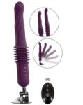 You2Toys Vibrator RC Warming Fucking Machine, Remote Control, Functii Impingere, Vibratii si Incalzire, Ventuza Detasabila, Silicon, Mov Vibrator