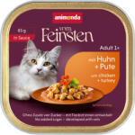 Animonda Vom Feinsten 32x85g animonda vom Feinsten Adult csirke & pulyka szószban nedves macskatáp