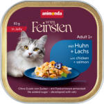 Animonda Vom Feinsten 64x85g animonda vom Feinsten Adult csirke & lazac aszpikban nedves macskatáp