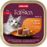 Animonda Vom Feinsten 32x85g animonda vom Feinsten Adult csirke & pulyka pástétom nedves macskatáp
