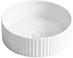 Oltens Hamnes mosdótál 36x36 cm kerek mosdótálak fehér fényes 40330000 (40330000)