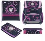 Herlitz Set ghiozdan școlar Blossom Dance: Loop Plus - 4 piese (400205560)