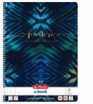 Herlitz Herlitz: Batik Fearless caiet cu linii, spiralat, A4 (50044160)