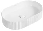 Oltens Hamnes mosdótál 50x32 cm ovális mosdótálak fehér fényes 40331000 (40331000)