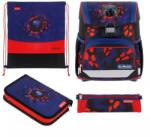 Herlitz Kick Off: Set ghiozdan școlar Loop Plus - 4 piese (400205564)