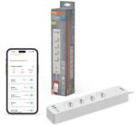 OSRAM - SMART+ 4 aljzatos hosszabbító, F típus + 2x USB-A + 2x USB-C Wi-Fi 4099854418198 (P228159)