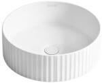 Oltens Hamnes mosdótál 40x40 cm kerek mosdótálak fehér fényes 40329000 (40329000)