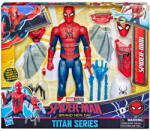 Spiderman Set figurina cu accesorii, Marvel Spider-Man, Brand New Day, Titan Series, G2450 Figurina