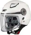 MT Helmets Casca MT Helmets Lite Kids Pure - Open face, alb lucios, ECE 22.06 (132900PA01Y)