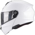 MT Helmets Casca MT Helmets Genesis SV Pure - Flip-up, alb lucios, Ochelari soare incluși, ECE 22.06 (134700PA010)