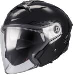 MT Helmets Casca MT Helmets Cosmo SV Pure - Open face, negru lucios, Ochelari soare incluși (136100PA110)