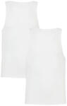 Under Armour Perf Cotton Tank 2pk White Ujjatlan póló férfiaknak S