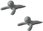 Umbra HK Limited Umbra Комплект от 2 бр. стопери за врата buddy - сив цвят (umbra-1013767-149)