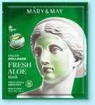 Mary & May Mască facială cu colagen vegan și aloe Vegan Collagen Fresh Aloe Mask - 30 g / 1 buc Masca de fata