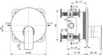 Ideal Standard - Connect Air - Zuhany csaptelep - A7034A2 (A7034A2)