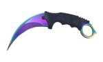 Depox Cutit karambit de vanatoare DEPOX®, Rainbow Claw, otel inoxidabil, 25 cm (1676)
