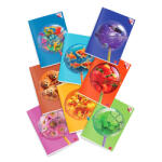  Füzet Pigna Lollipop World A/4 tűzött 50 lapos kockás (PAP1111-3567)