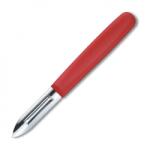 VICTORINOX Peeler Legume Victorinox, Lamă Dublă Ambidextru, Roșu · 5.0201