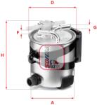 SOFIMA Filtru combustibil SOFIMA S 5418 GC (S 5418 GC) - fixbox