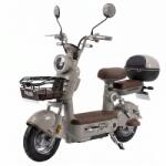 RDB Scuter Electric RDB PARIS+ putere 600W viteza 25 km/h autonomie 40-50 km 48V 20Ah fara permis-Maro (RDB-PARIS+-Maro) - agropro