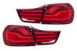 KITT Stopuri LED rosu-negru pentru BMW Seria 4 F32 F33 F36 si M4 F82 F83 (TLBMF32BBT)