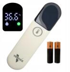  Érintésmentes Hőmérő MDI231 mérés homlok fül LCD tok akkumulátor mellékelve