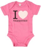 RAMMSTEIN детско боди RAMMSTEIN - I Love Rammstein - Pink - ST10666-102-BBLp