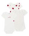 Petit Bateau Bébi body A00BB-00 Fehér 3 hónapos