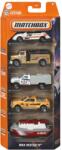 Mattel Set 5 mașinuțe metalice Matchbox Rescue IV, scară 1: 64 (6427037063862)