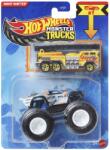 Mattel Masinuță metalică Hot Wheels Monster Truck Night Shifter Police (0194735341603)