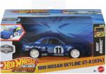 Mattel Mașinuță metalică Hot Wheels Nissan Skyline GT-R R34 1999 Night Burnerz, sistem pull-back, scară 1: 43 (6427037063961)