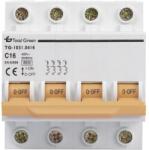 Total Green Intrerupator Automat 16A Tetrapolar (1031.0416)