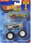 Mattel Hot Wheels Monster Trucks Airplane Mode cu masinuta metalica inclusa (MTGRH81_JJT53)