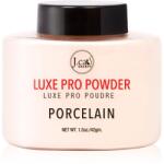 J. Cat Beauty Luxe Pro фиксираща пудра на прах с матиращ ефект цвят 103 Porcelain 42 гр